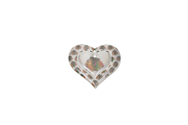 Chicago Double Heart Friendship Reflector