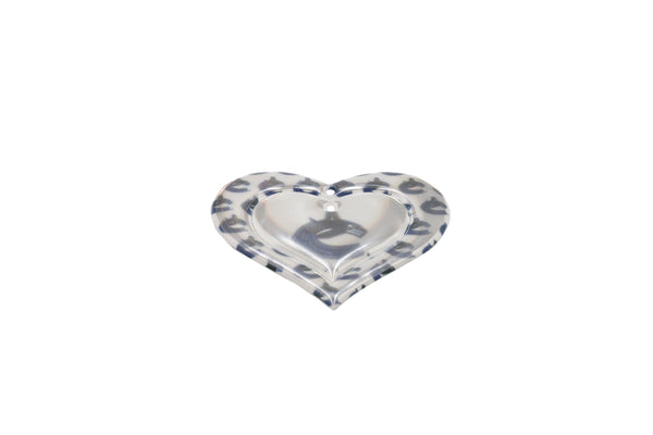 Vancouver Canucks Double Heart Friendship Reflector