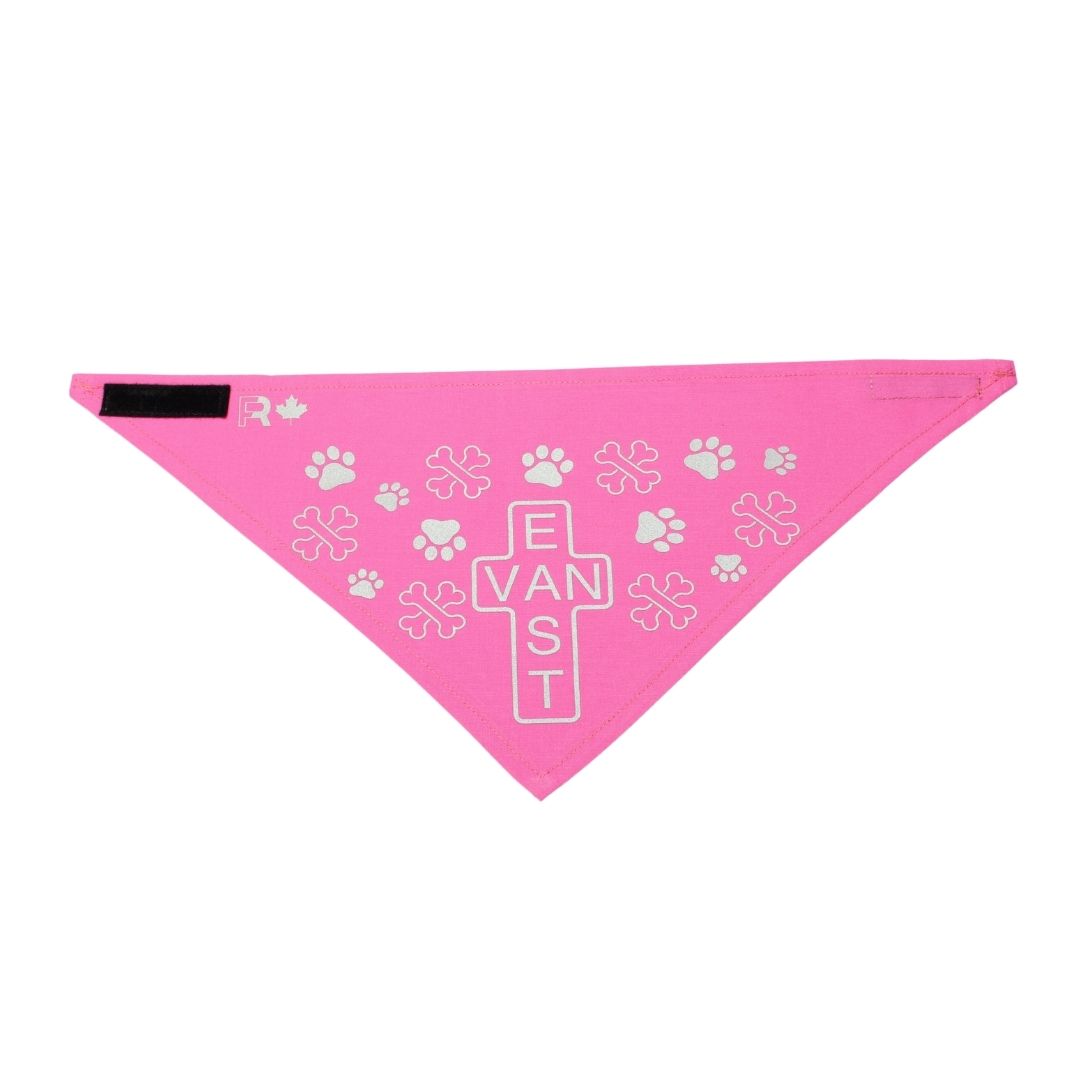 Hi-Vis Dog Reflective Bandana | East Van Cross & Bones